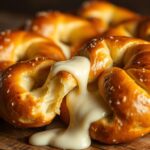 Mozzarella Stuffed Soft Pretzels Recipe