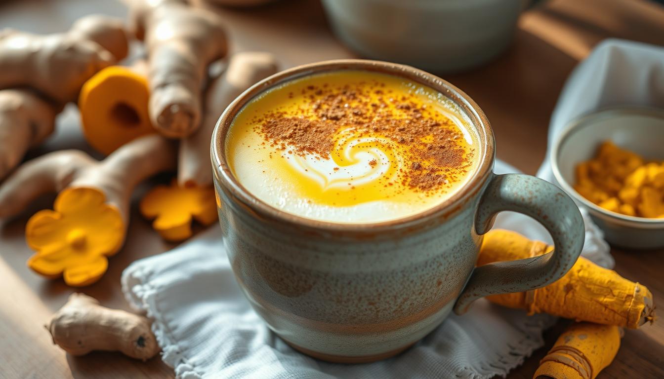 Turmeric Ginger Spice Latte Recip