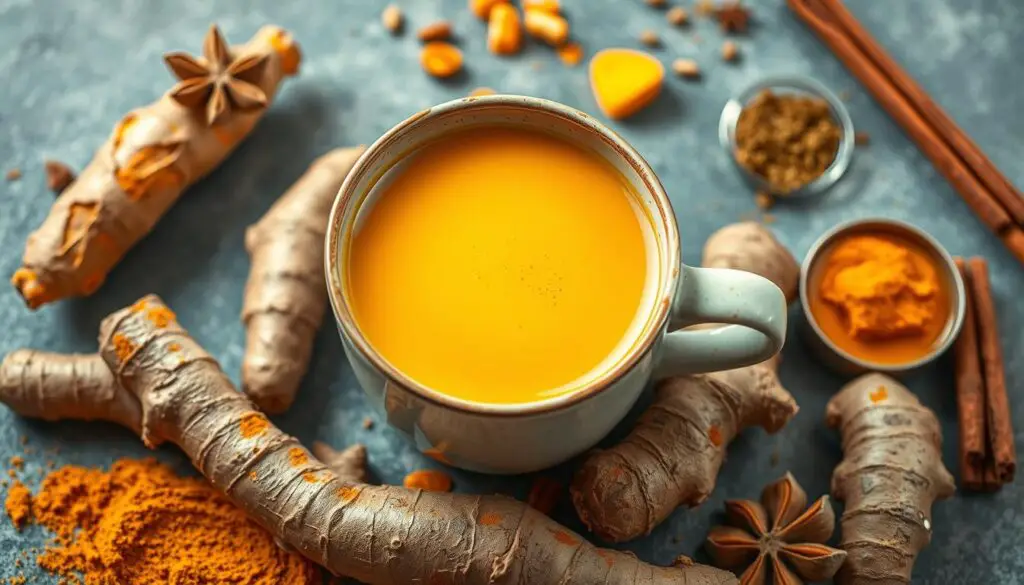 Turmeric Ginger Spice Latte Recip