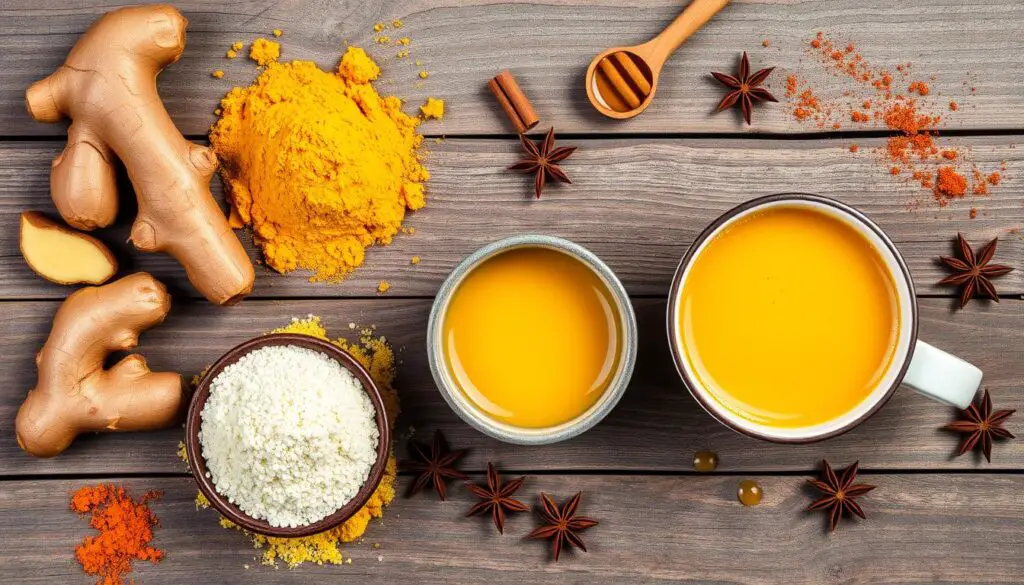 Turmeric Ginger Spice Latte Recip