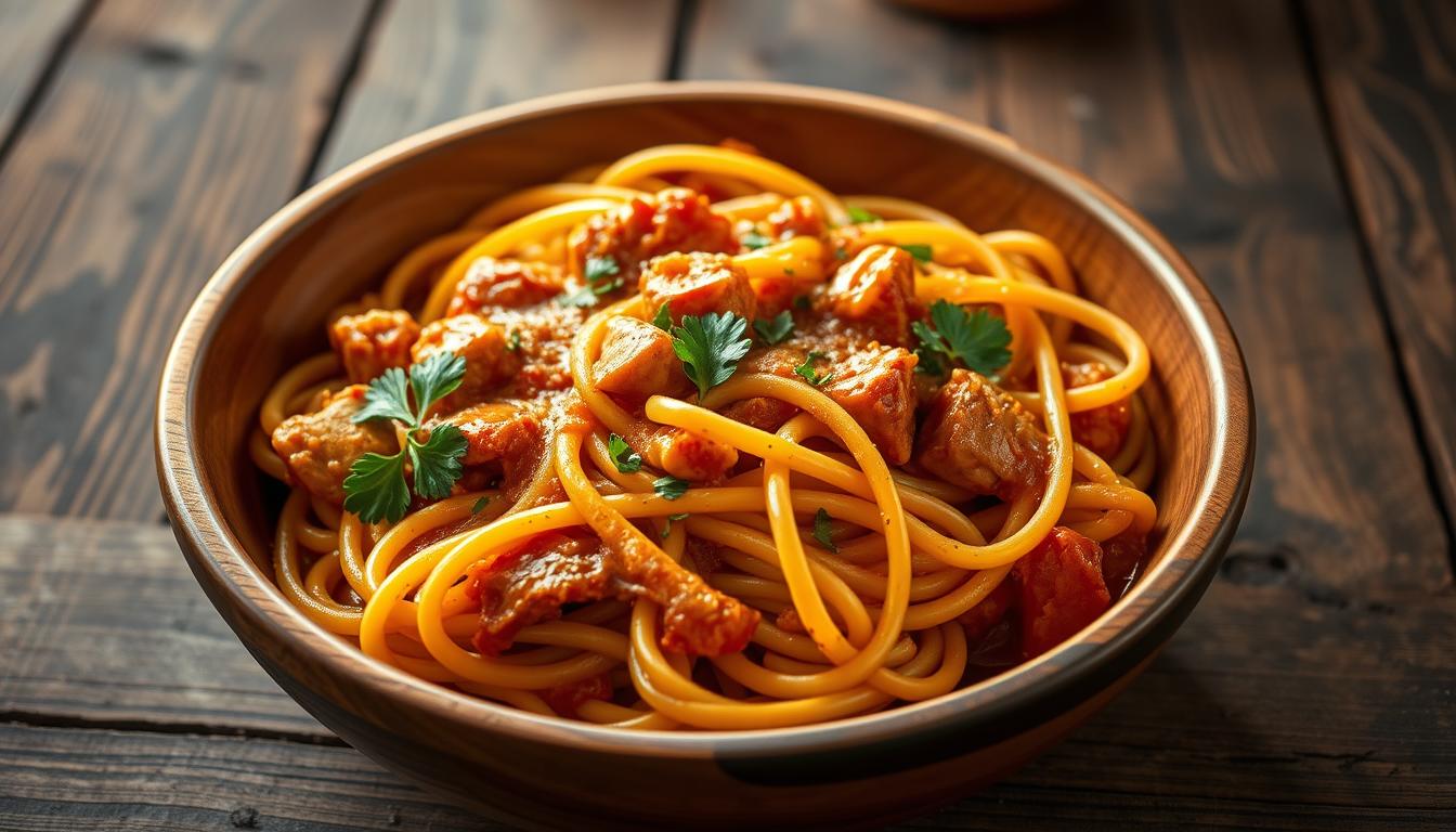 Cowboy Butter Chicken Linguine