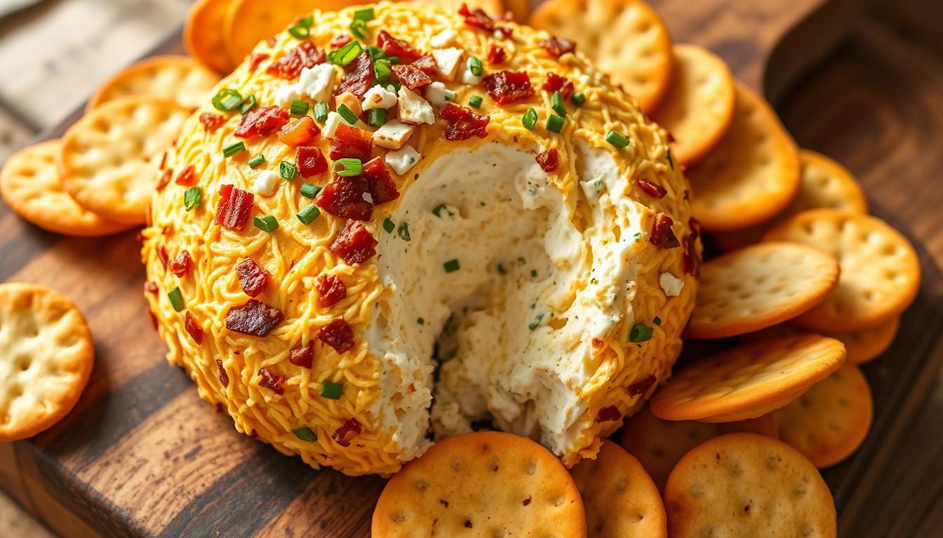 Creamy Cheddar Ranch Cheese Ball - The perfect party appetizer! Includes simple ingredients, easy variations, and storage tips.