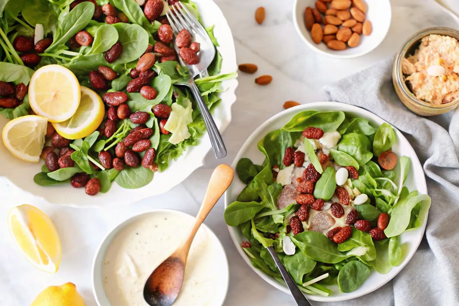 Arugula Salad with Lemon Vinaigrette