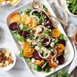 Beet Salad with Goat Cheese and Balsamic