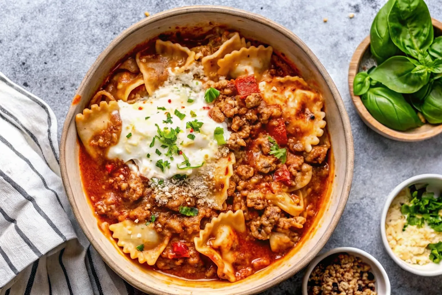 Lasagna Soup
