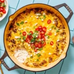 queso fundido with chorizo