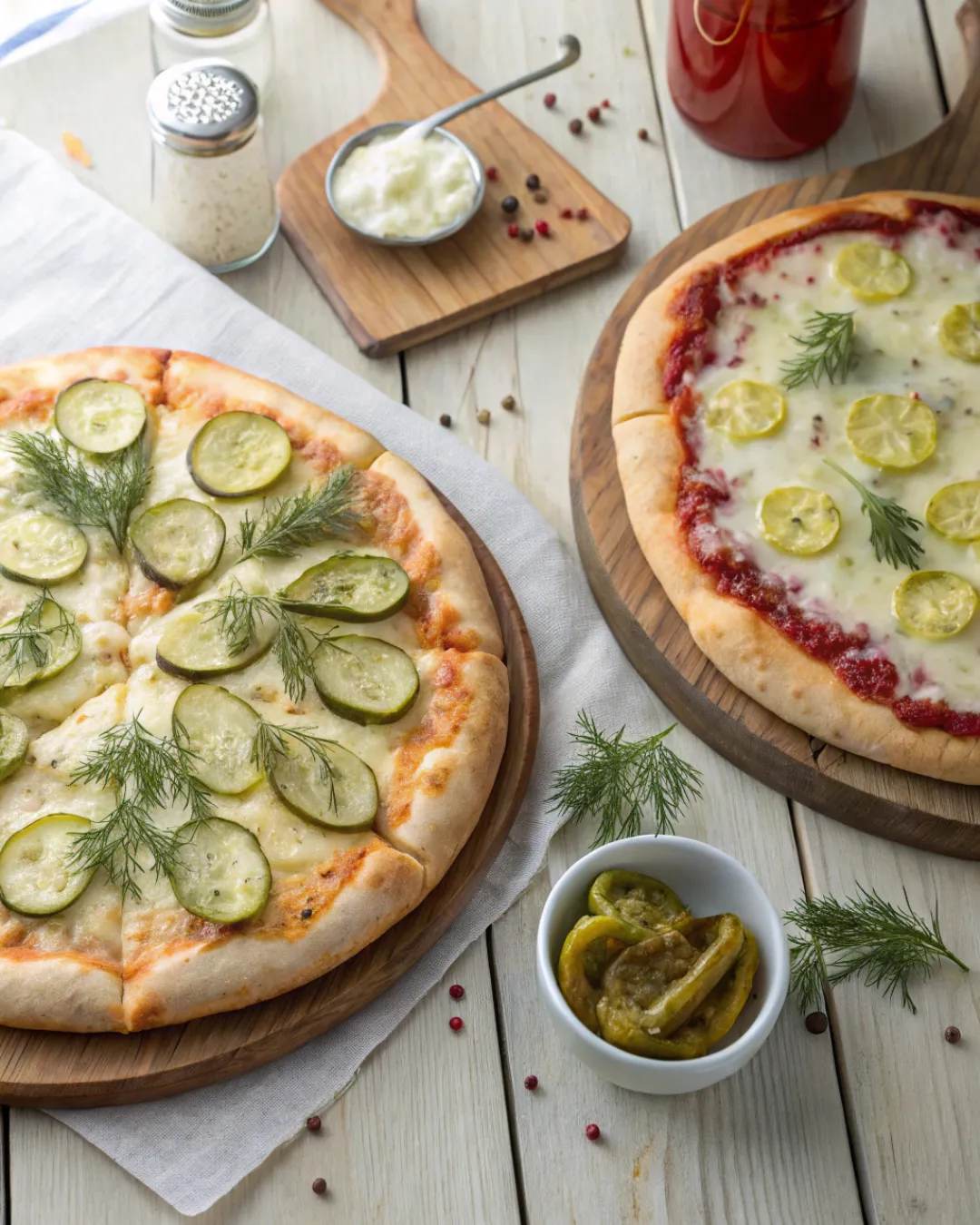 Best pickles for pizza comparison: dill pickle pizza vs bread and butter pickle pizza
