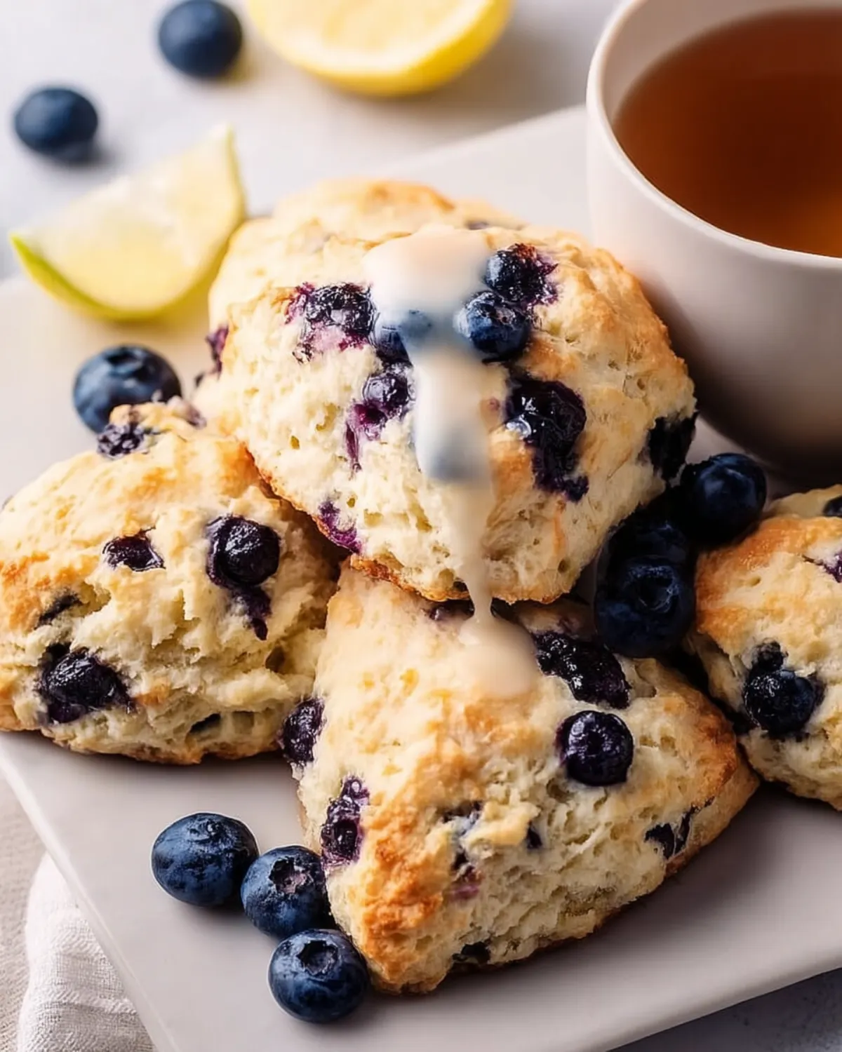 EASY GLUTEN-FREE BLUEBERRY SCONES