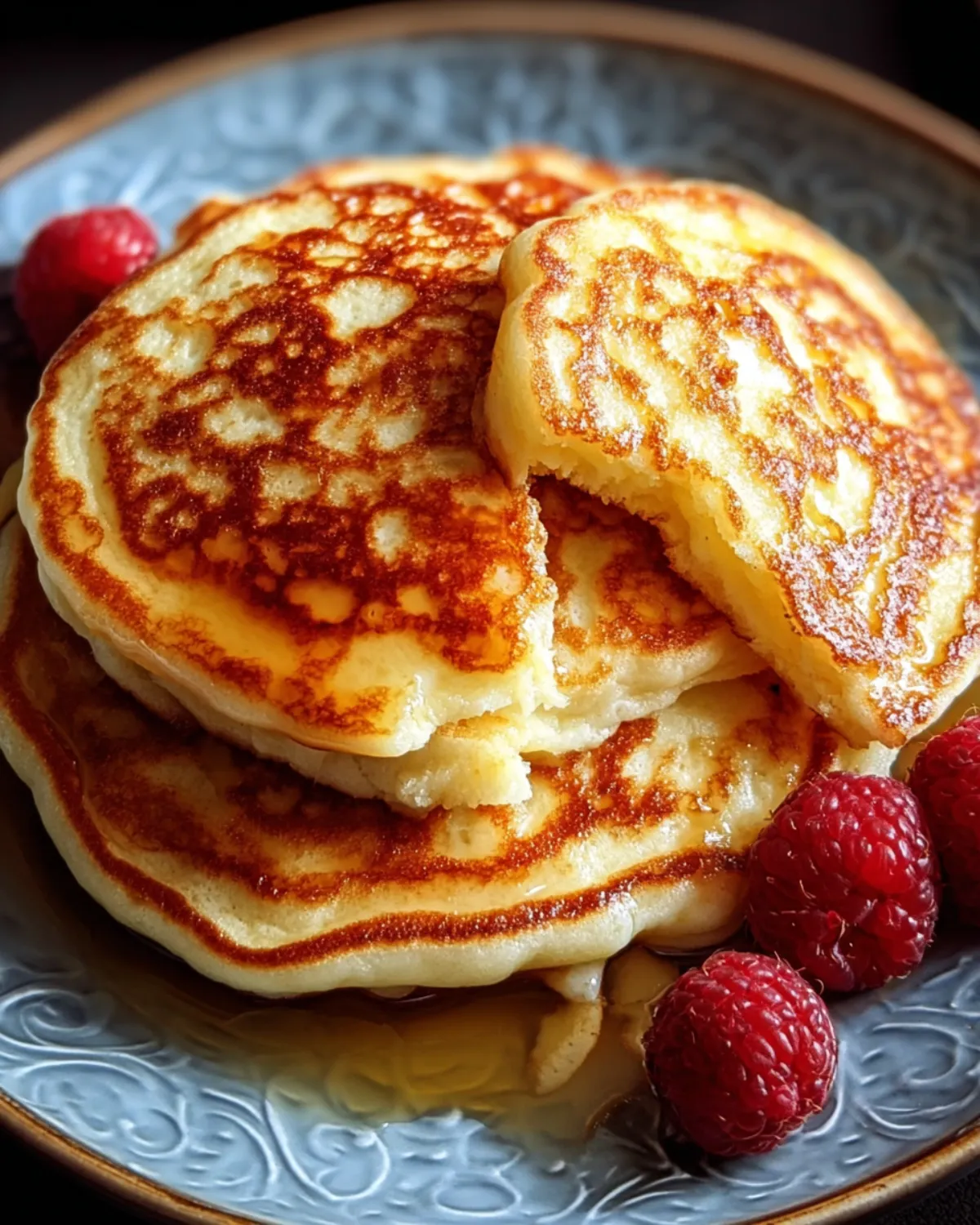 Flourless Cottage Cheese Pancakes