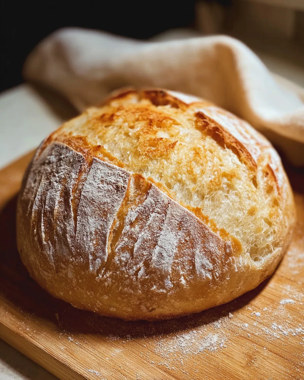 No Knead Gluten Free Bread