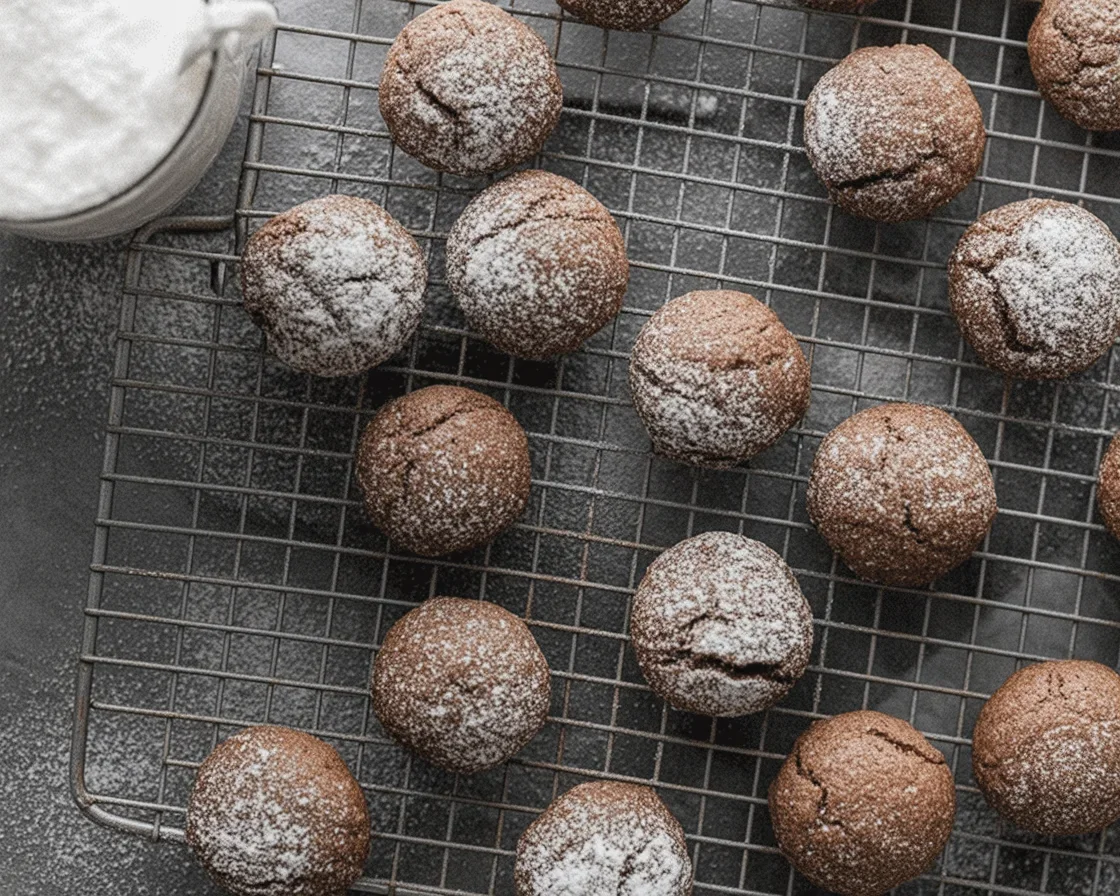 Delicious gluten-free chocolate cake cookies with chocolate chips and a soft texture
