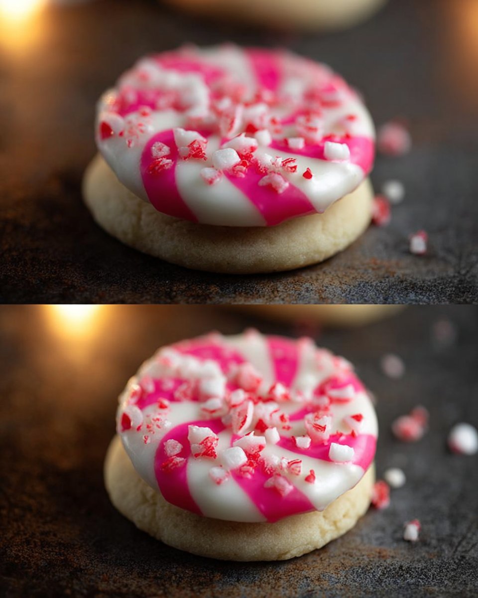 Peppermint Candy Sugar Cookies