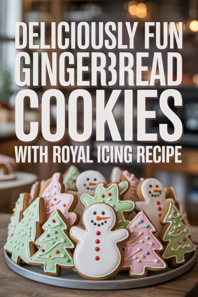 Gingerbread Cookies with Royal Icing Recipe
