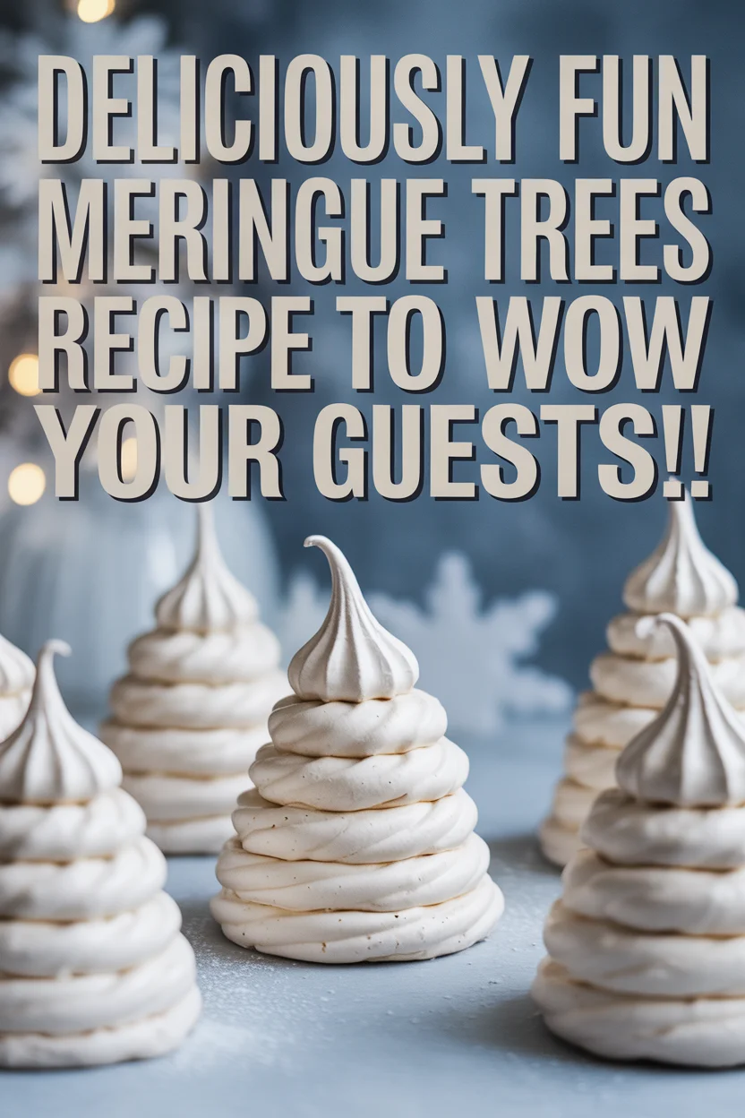 Deliciously Fun Meringue Trees Recipe to Wow Your Guests
