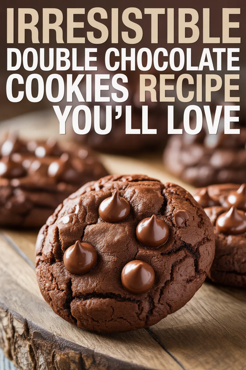 Double Chocolate Cookies Recipe