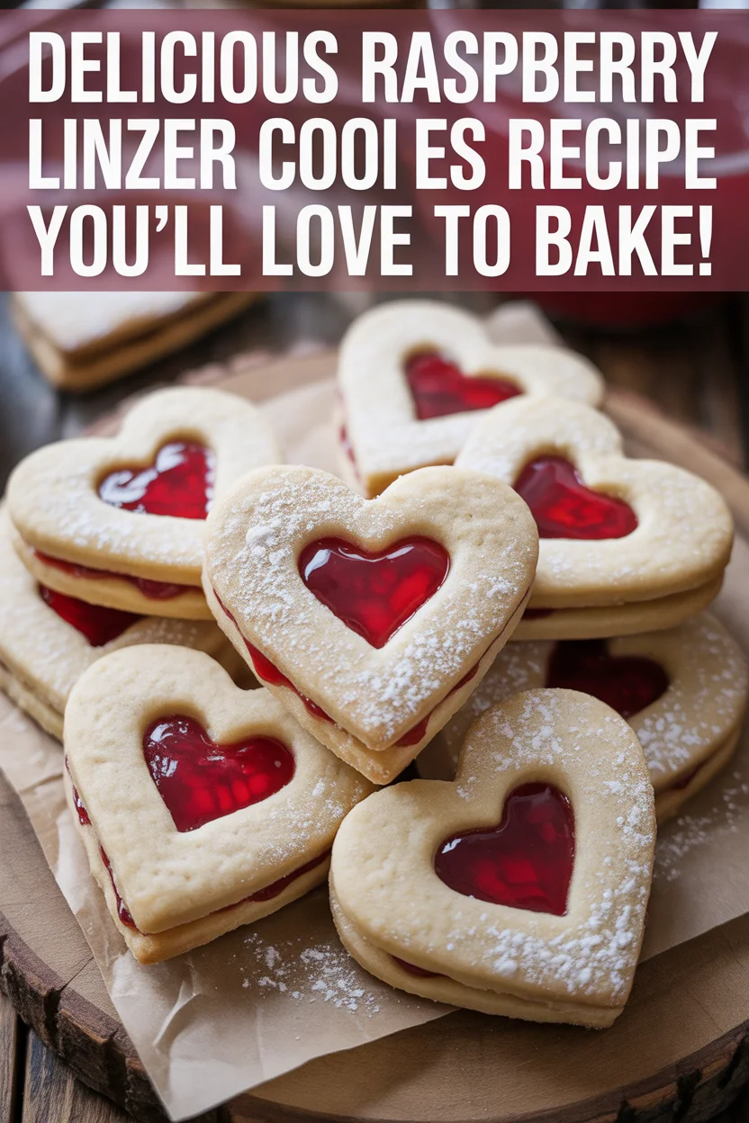 Delicious Raspberry Linzer Cookies Recipe You’ll Love to Bake!