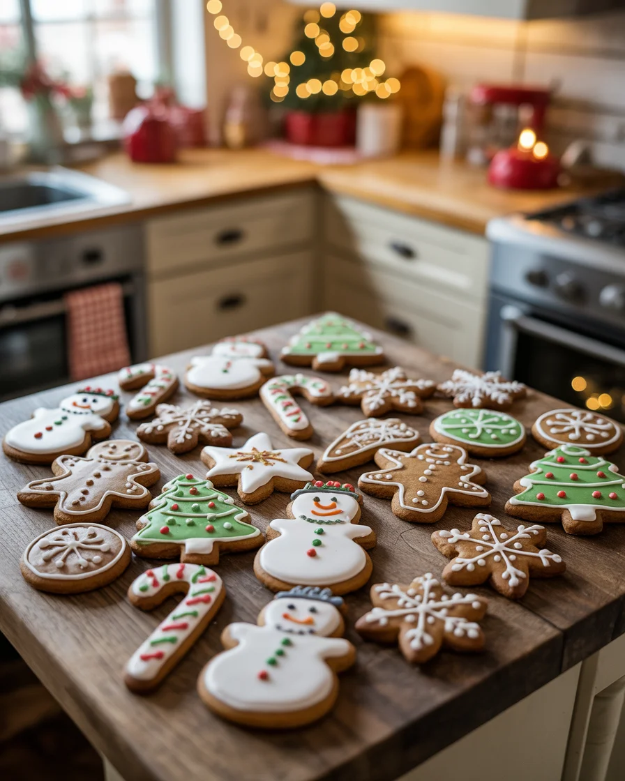 Gingerbread Cookies with Royal Icing Recipe
