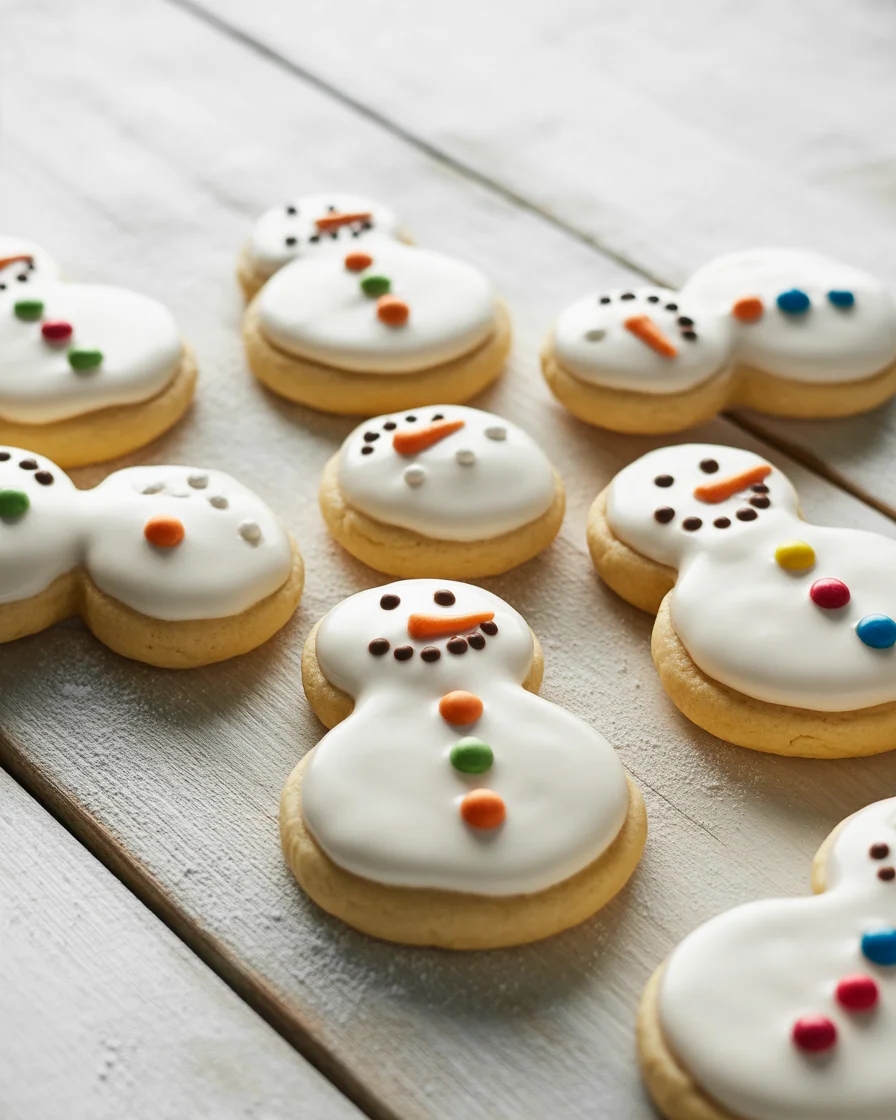 Cozy Up with This Adorable Snowman Cookies Recipe