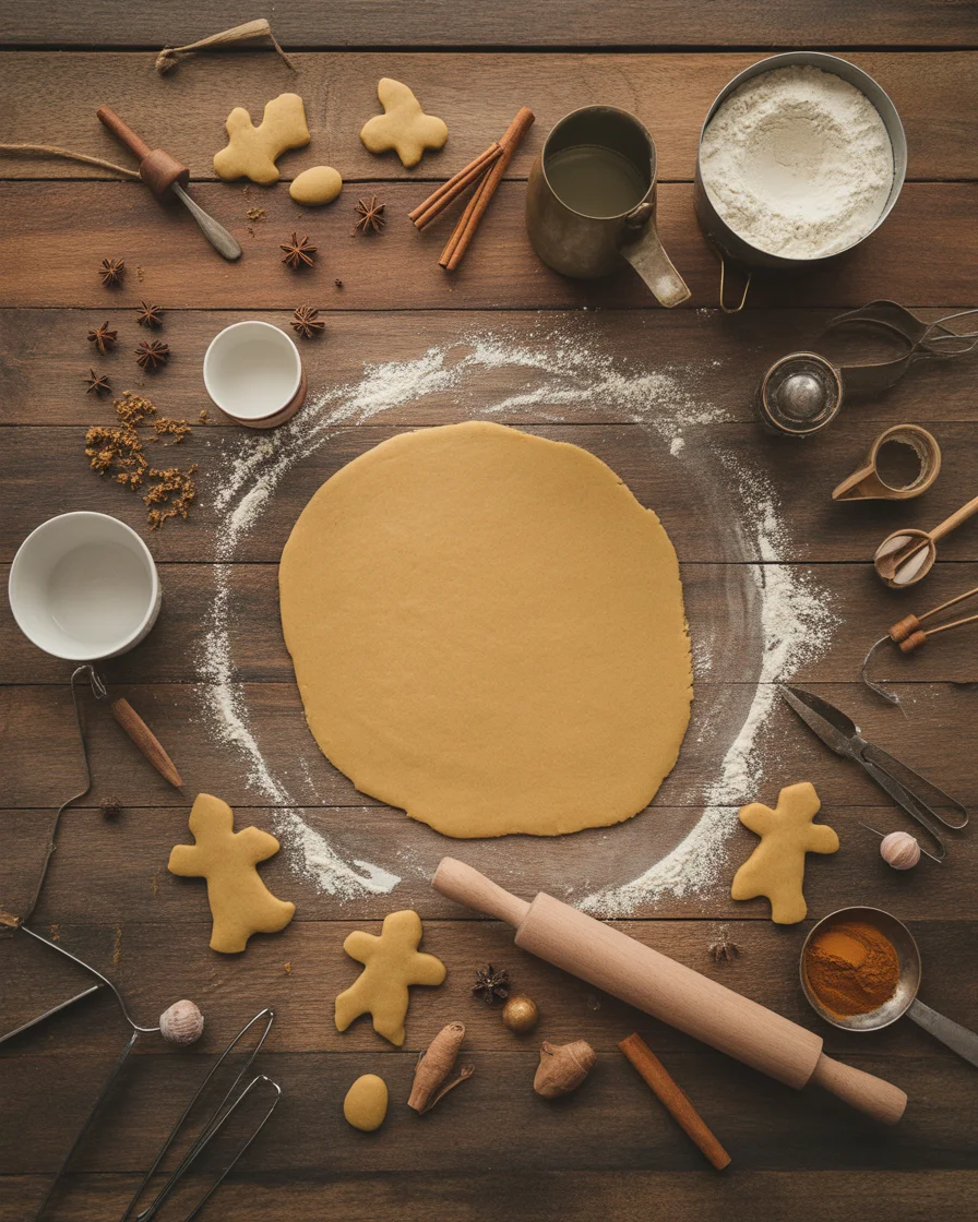 Gingerbread Men Sugar Cookies Recipe