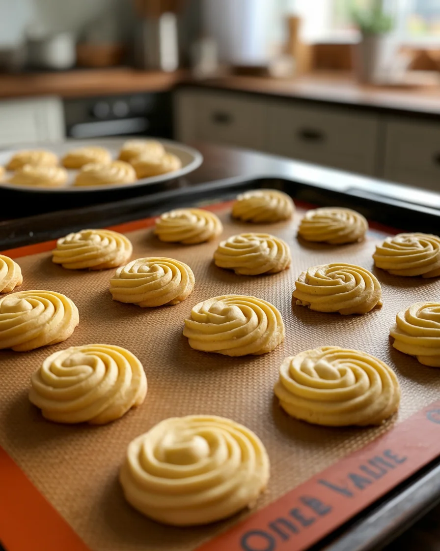 Butter Cookie Swirls Recipe