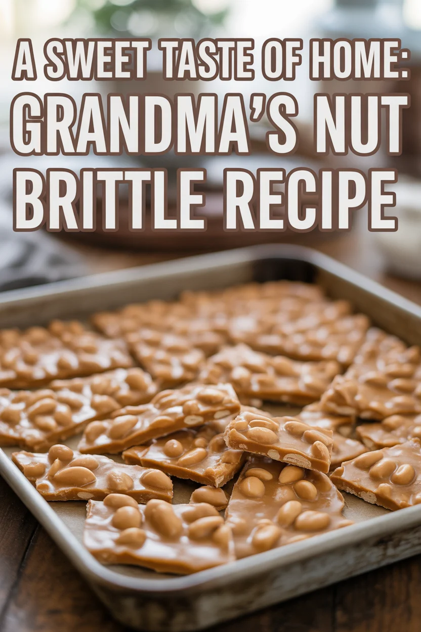 Grandma’s Nut Brittle Recipe