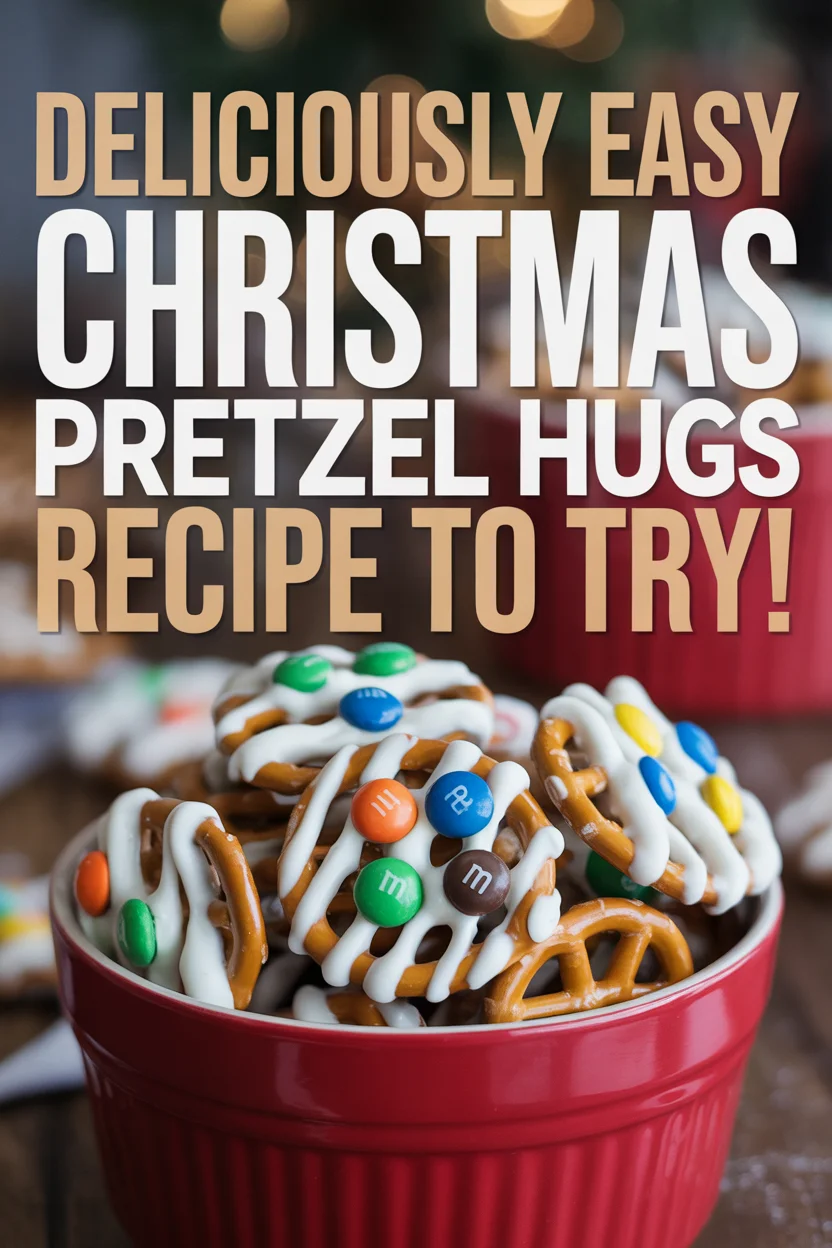 Christmas Pretzel Hugs Recipe