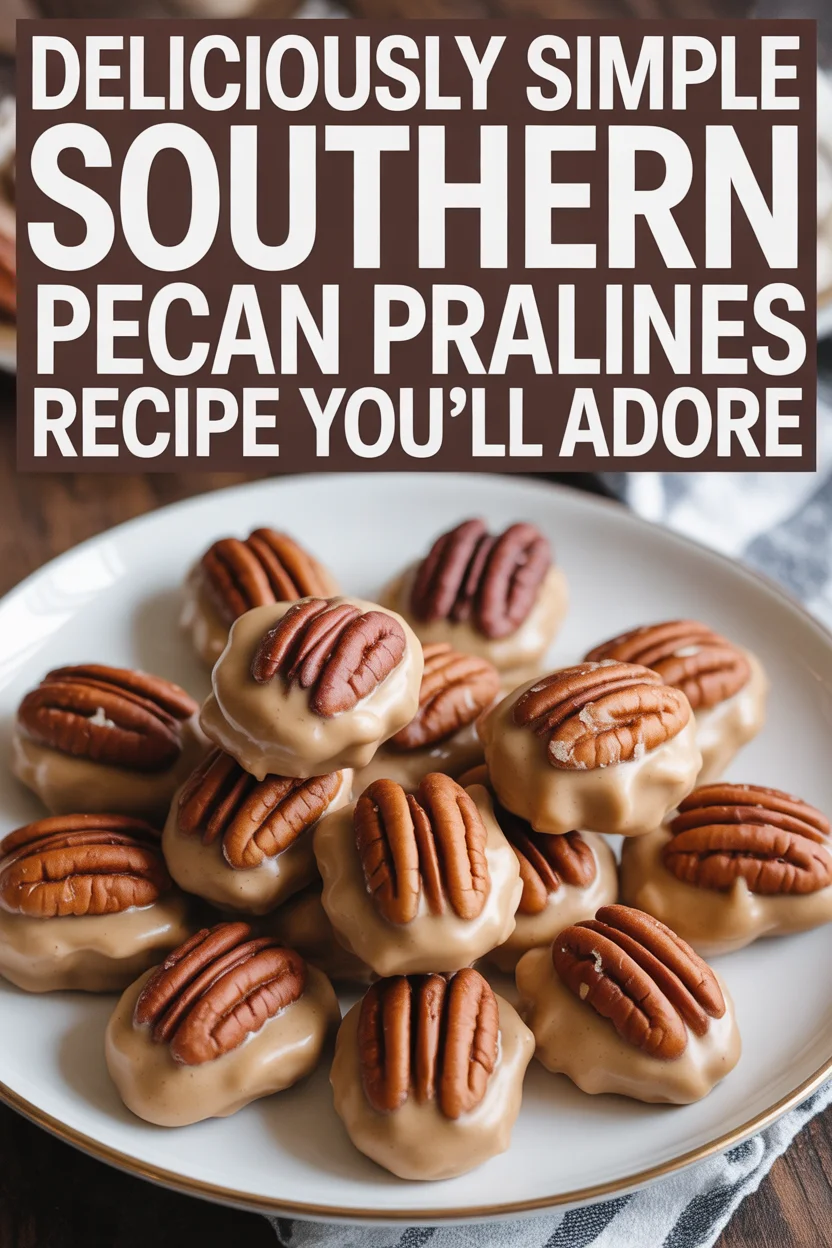 Southern Pecan Pralines Recipe