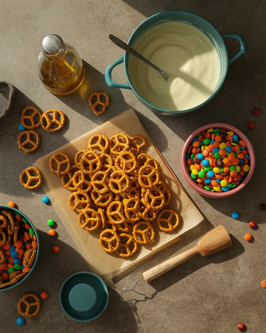 Christmas Pretzel Hugs Recipe