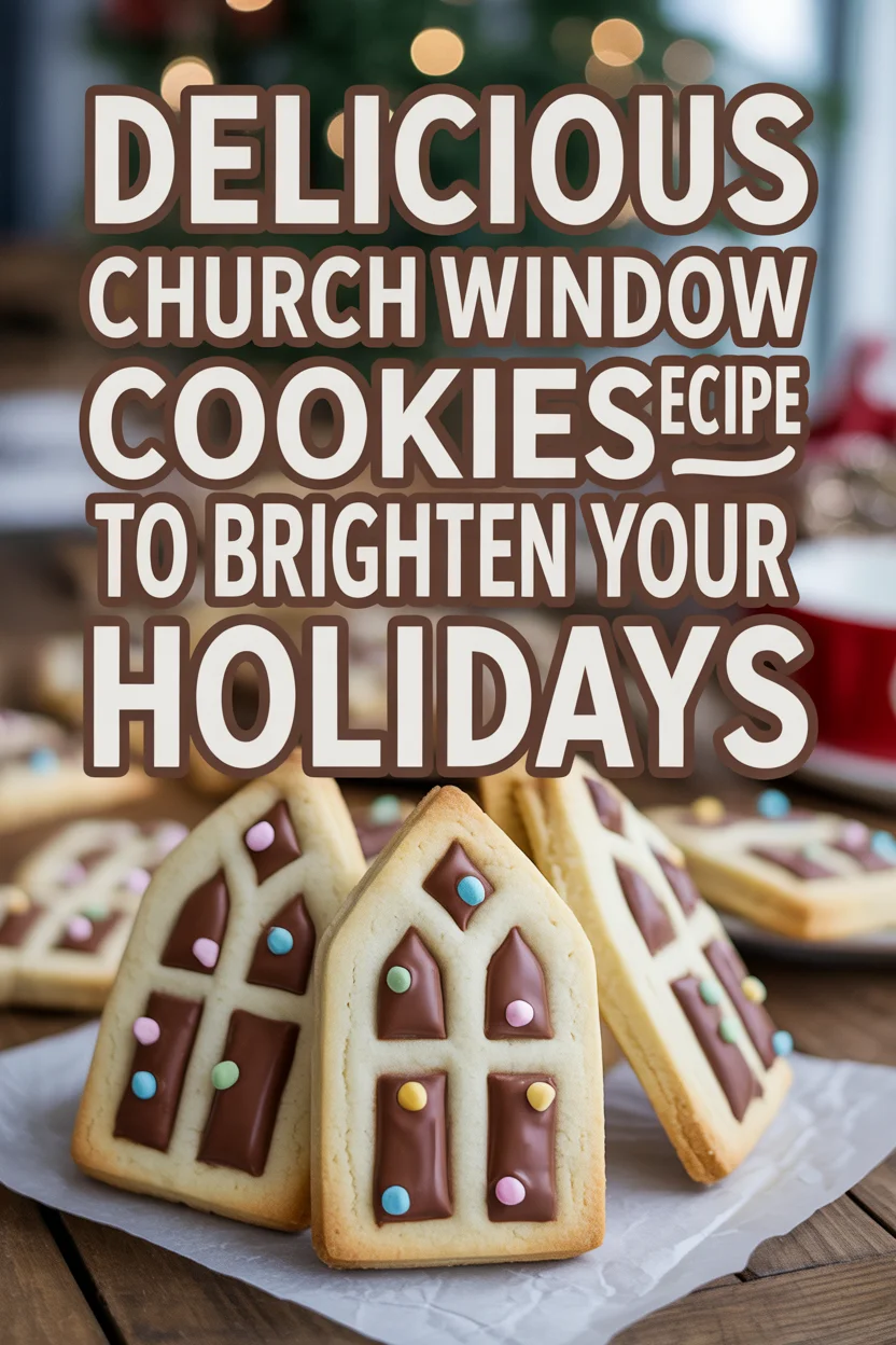 Church Window Cookies Recipe