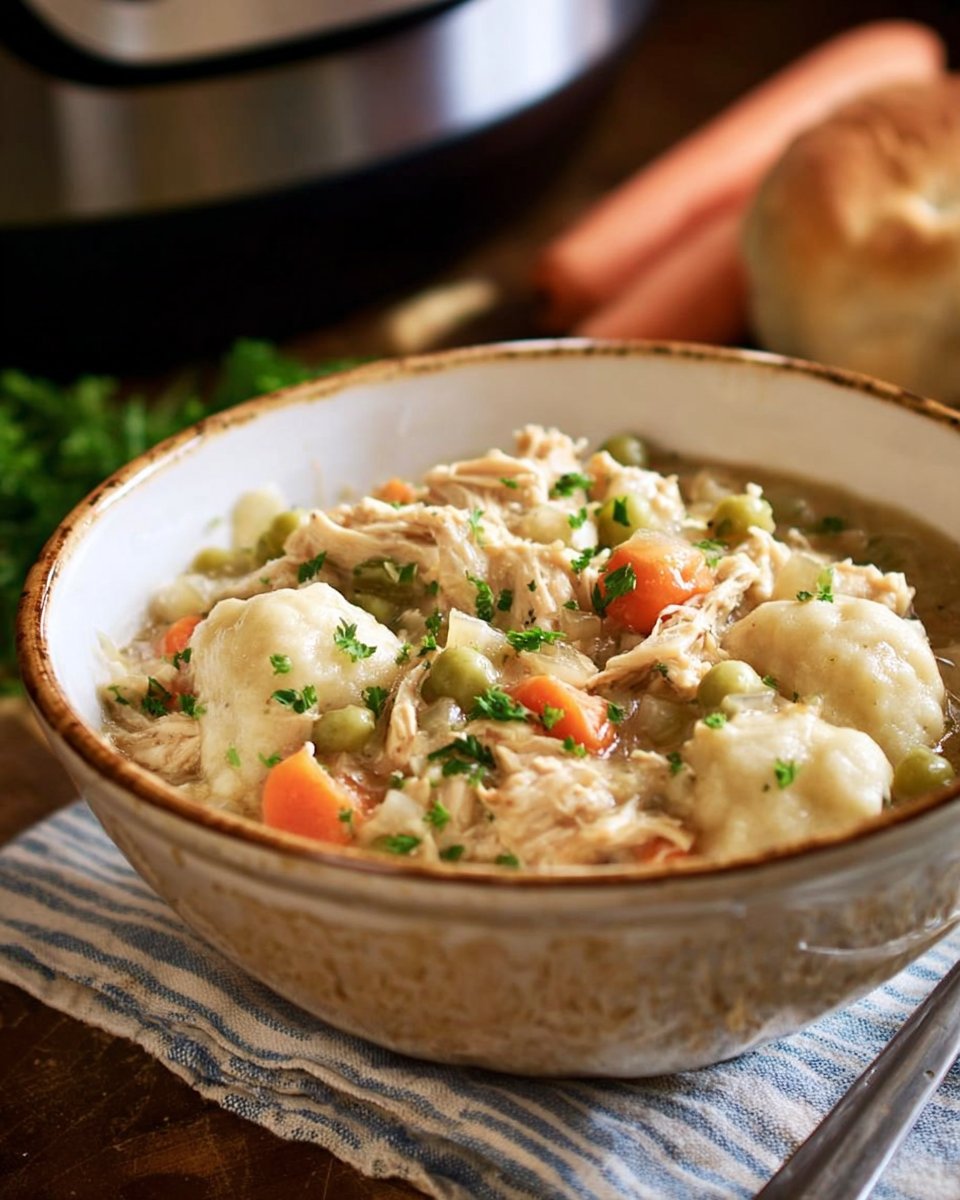 Instant Pot Chicken and Dumplings