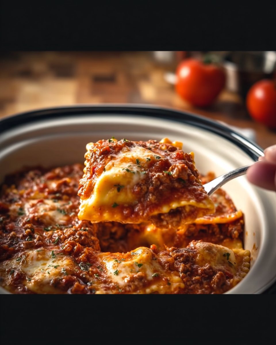Crockpot Ravioli Lasagna: A Hands-Off, Flavor-Packed Comfort Food Masterpiece