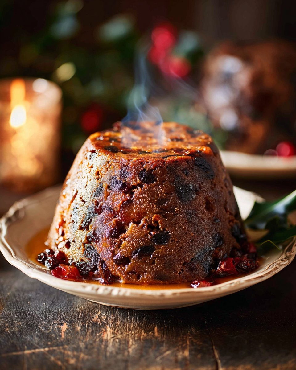 Nut-free Christmas pudding
