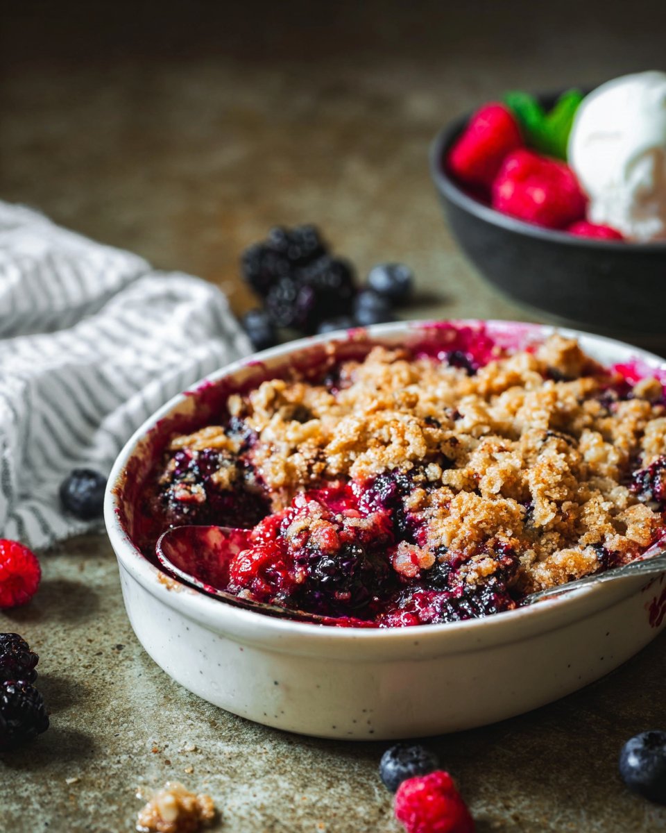 Triple Berry Crisp