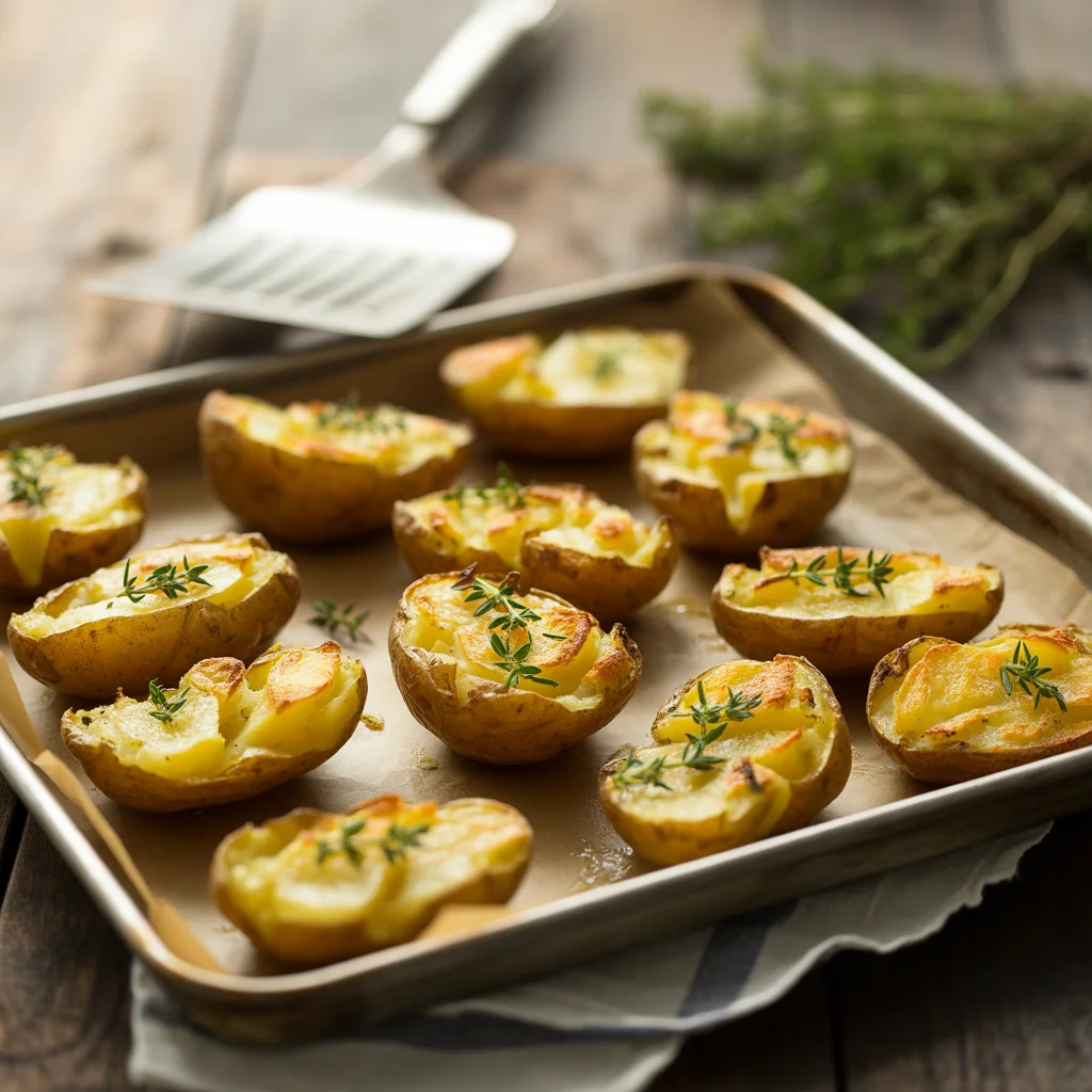 Crispy Smashed Potatoes Recipe You'll Want to Make Tonight!