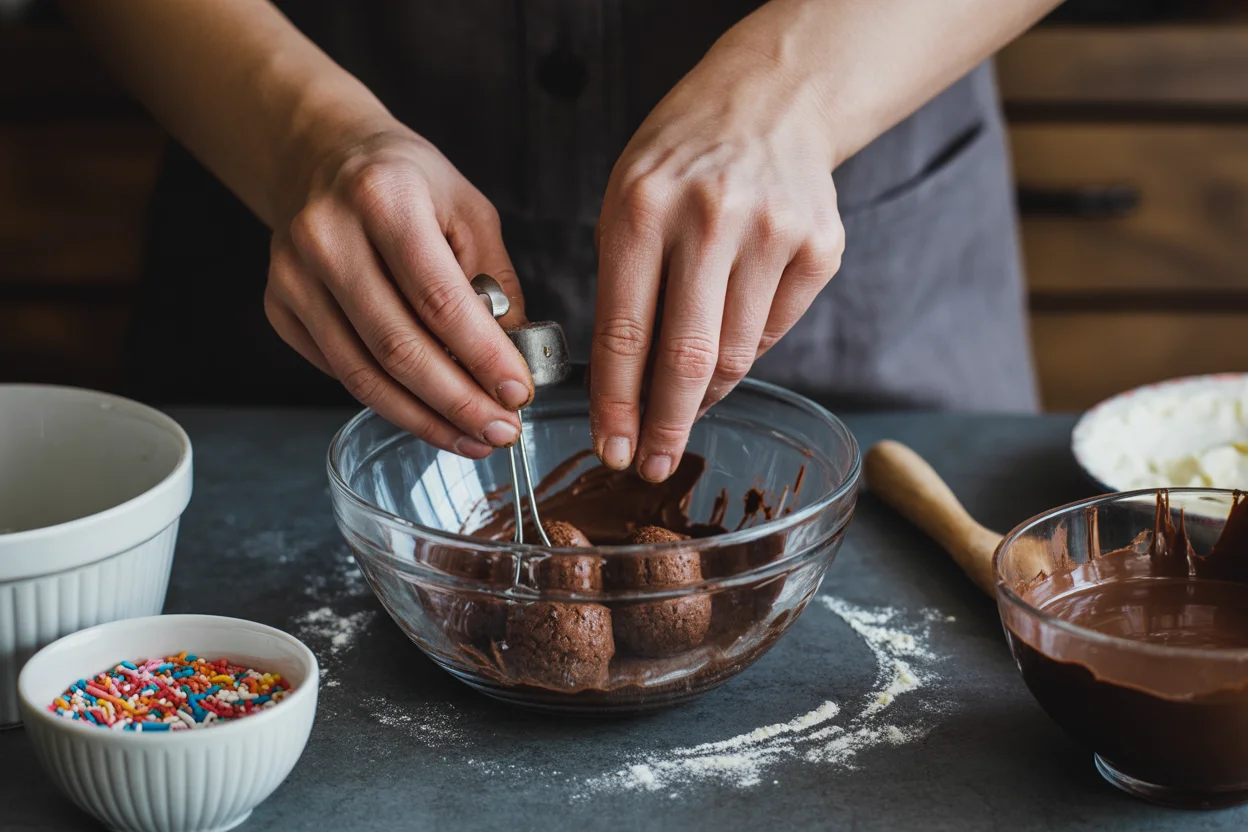 Red Velvet Cake Balls
