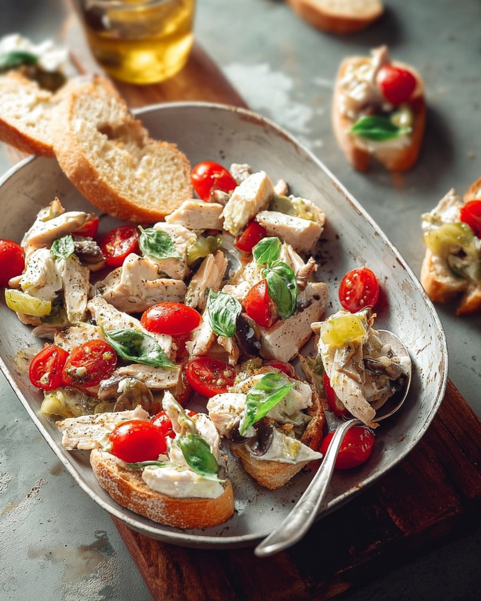 Chicken Salad Caprese