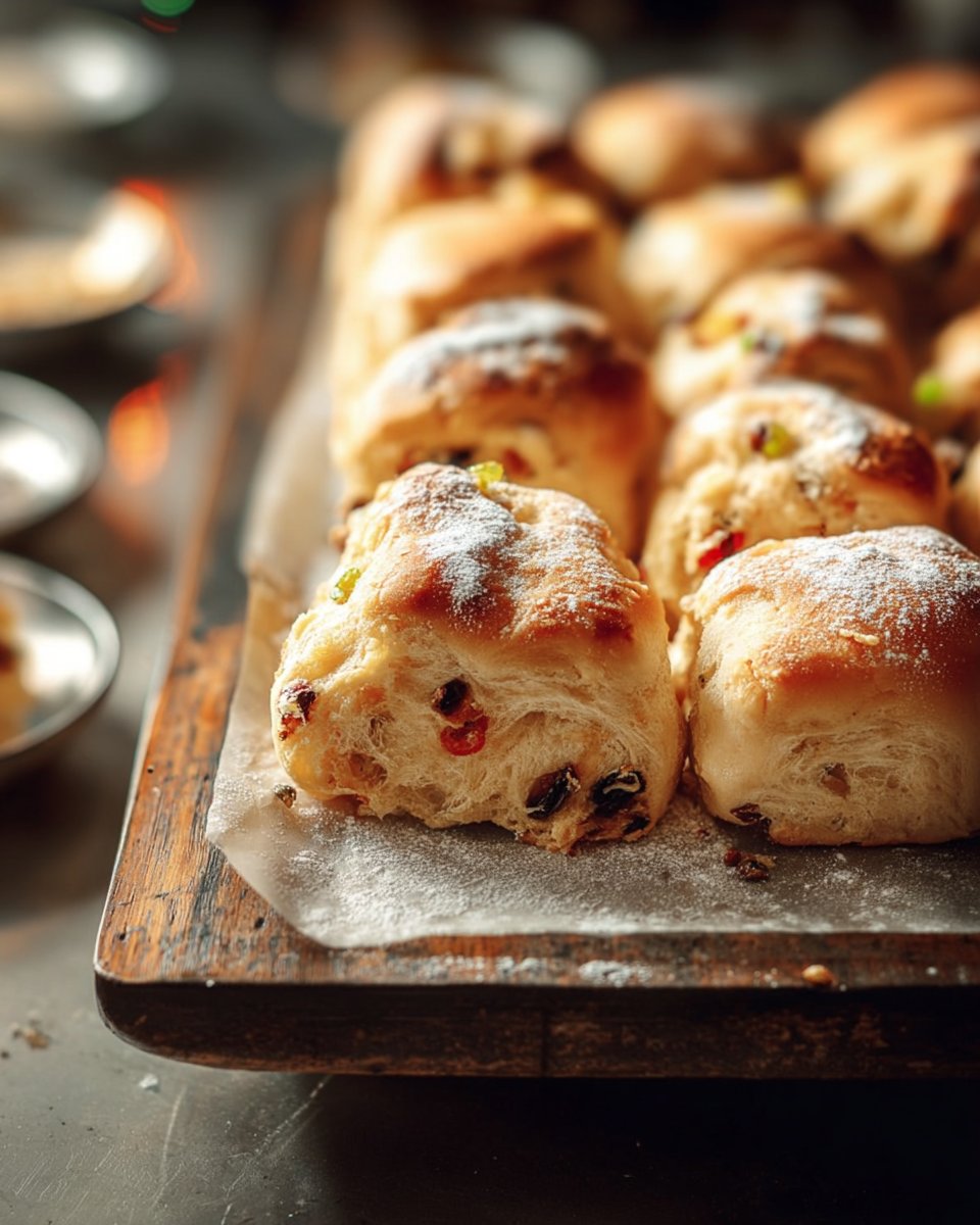 Stollen Butter Rolls