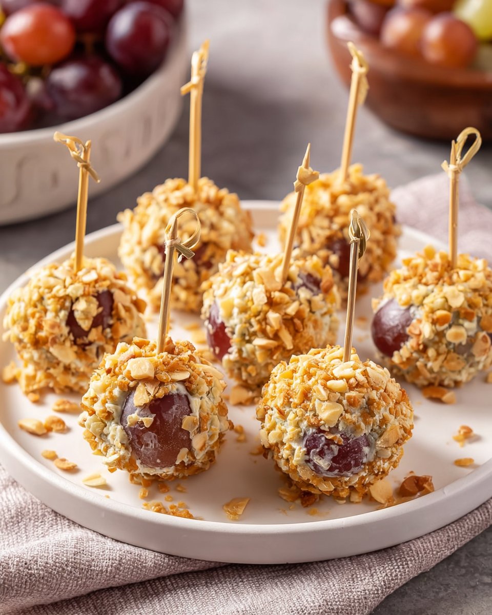 Cheese and Grape Appetizer