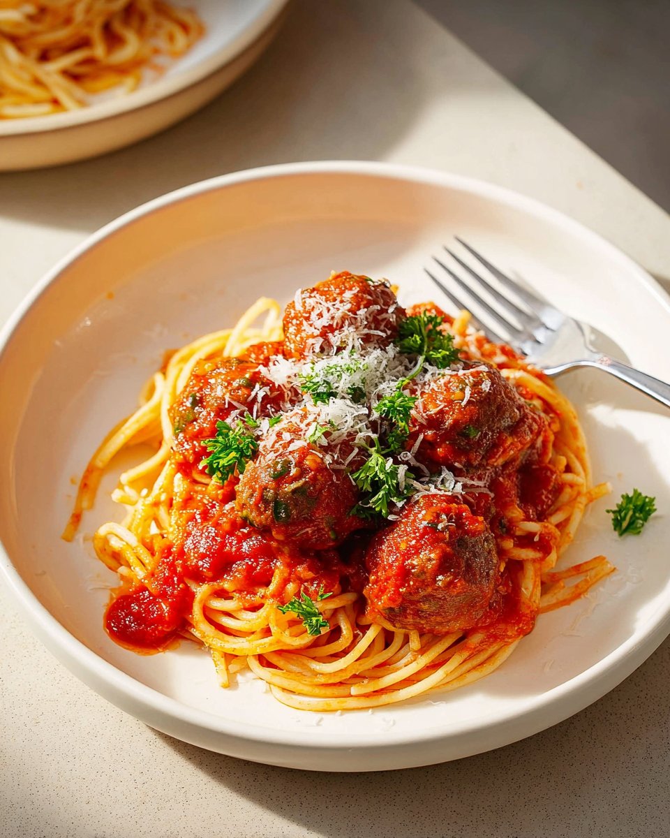 Slow-Cooked Italian Meatballs
