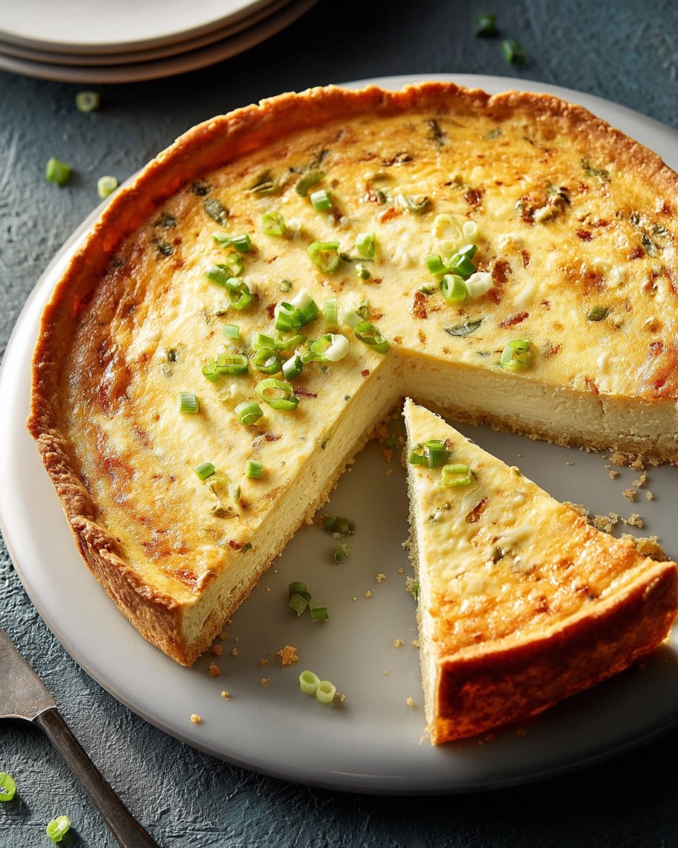 Baby Swiss Appetizer Cheesecake