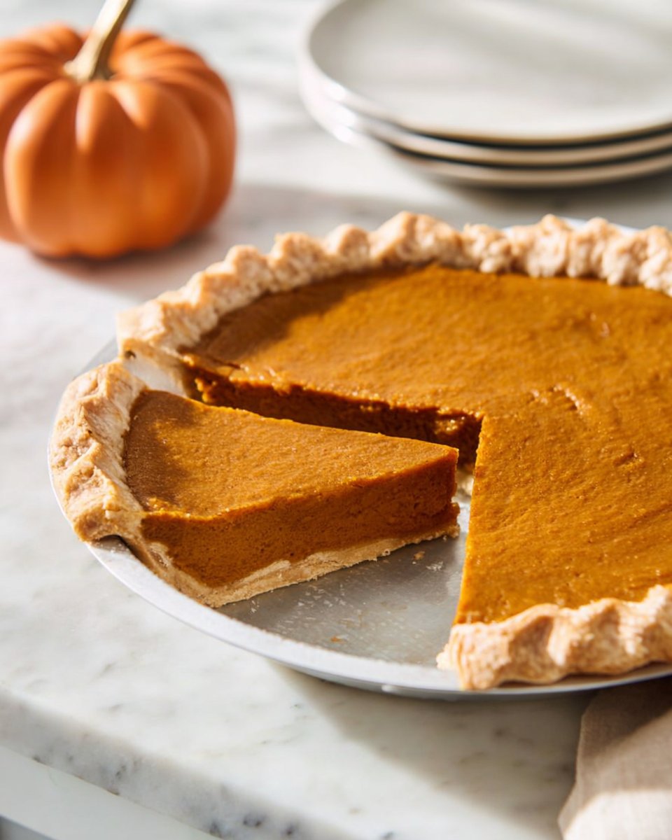 Vegan Pumpkin Pie