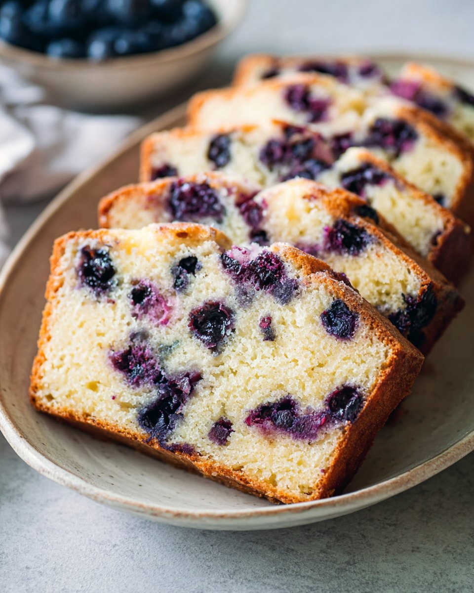 Lemon Blueberry Bread
