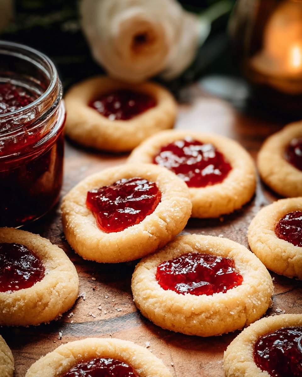 Jam Drops (Thumbprint Cookies)