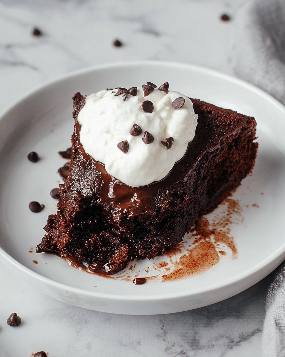 Slow-Cooker Chocolate Lava Cake