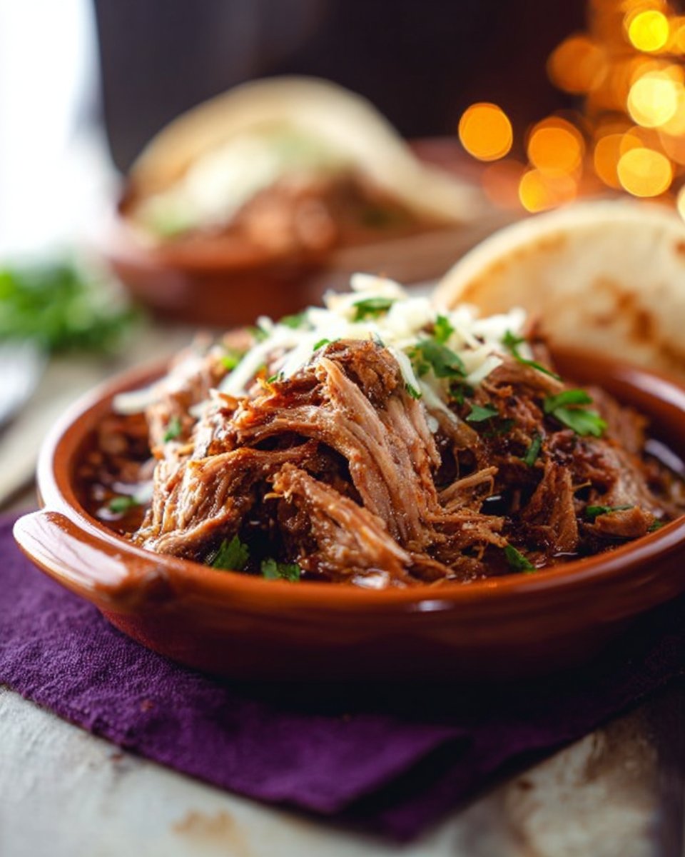 Slow Cooker Sweet Pork Barbacoa