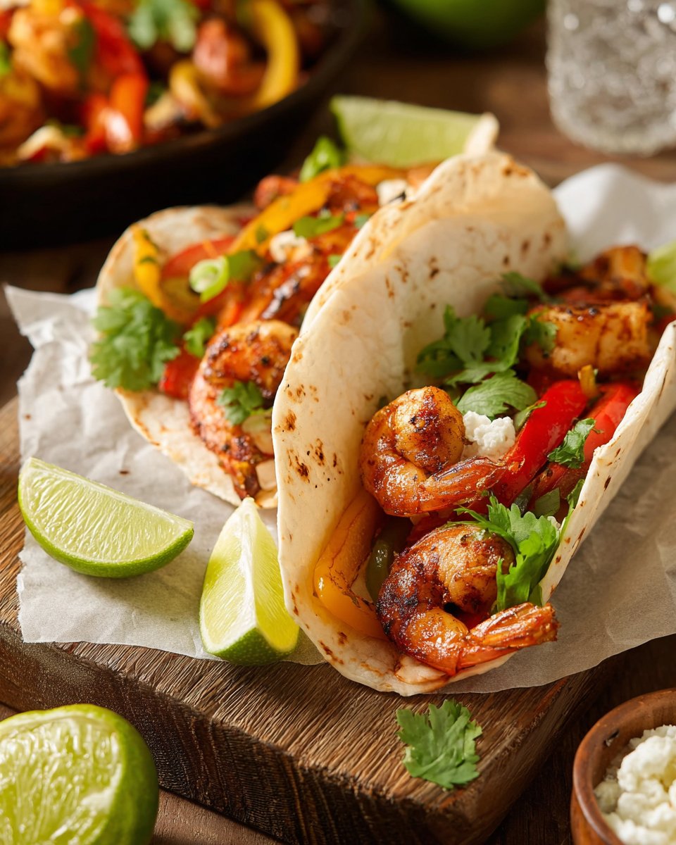 Shrimp Fajitas