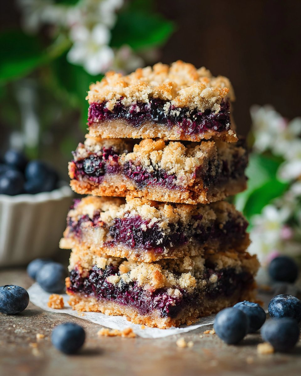 Blueberry Crumb Bars