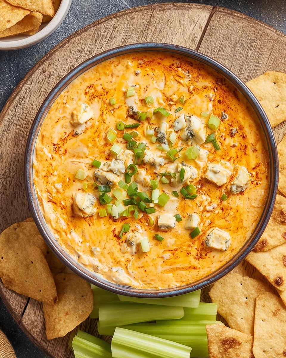 Vegetarian Buffalo Chicken Dip