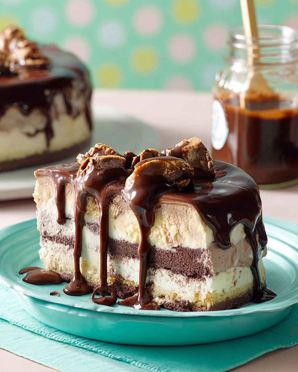 Macaroon Ice Cream Torte