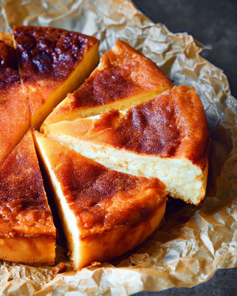 Vanilla Bean San Sebastian Cheesecake